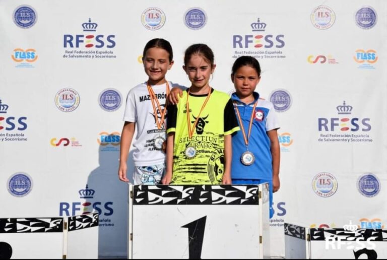 Alicia Valtuille reconocida como Mejor Socorrista Benjamín Femenina