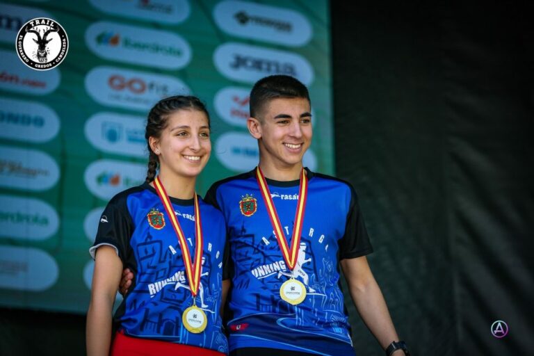 Los astorganos María Domínguez y Rubén Ferreira compiten este fin de semana en el Campeonato de España de Carreras por Montaña