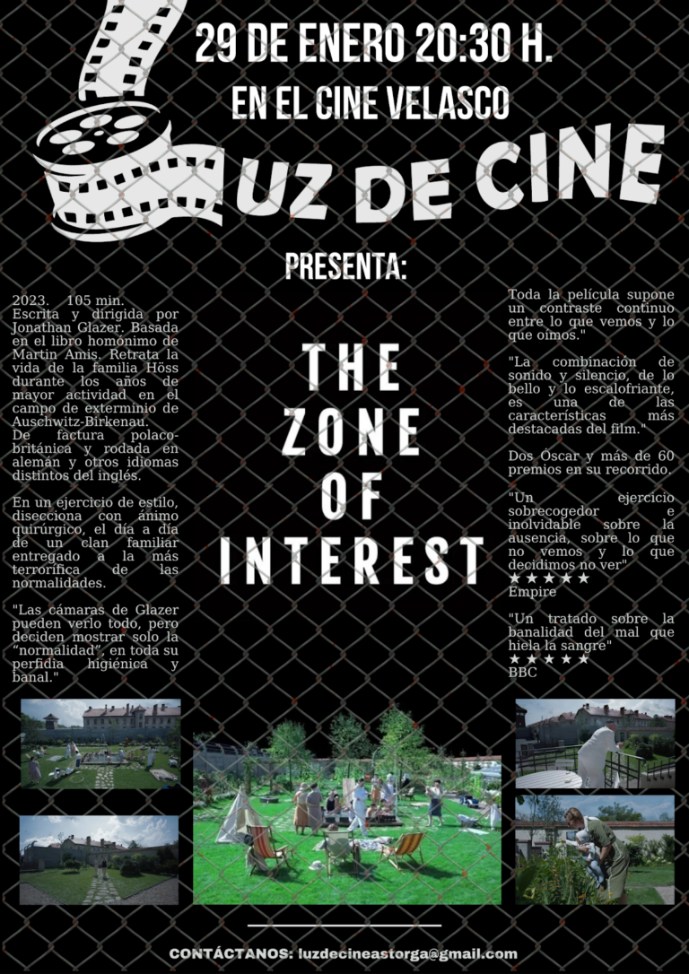 Estreno en Astorga de «La zona de interés»