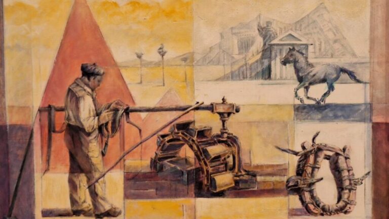 El CLA repasa la extensa trayectoria creativa de Benito Escarpizo con la exposición ‘Sincretismo poético’