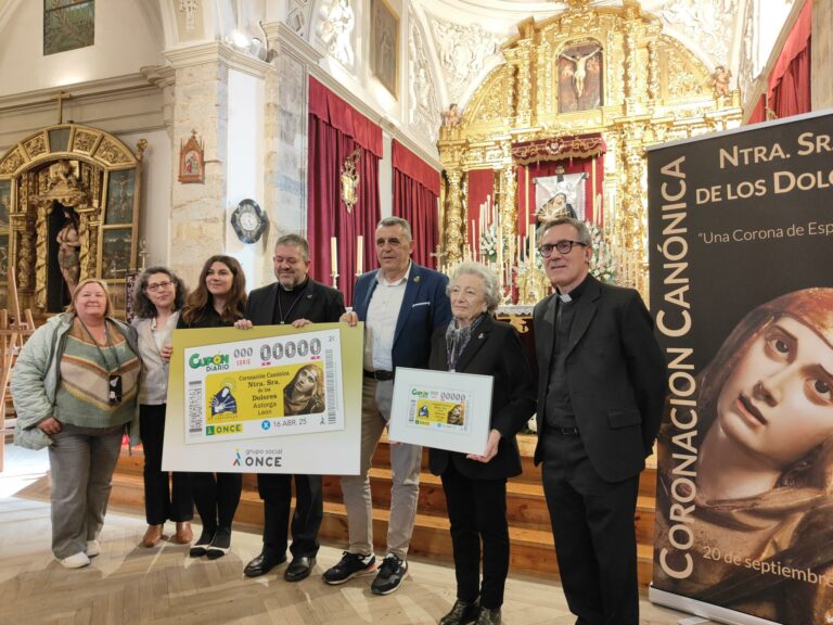 La Coronación Canónica de la Dolorosa ‘viaja’ a toda España a través de cinco millones de cupones de la ONCE