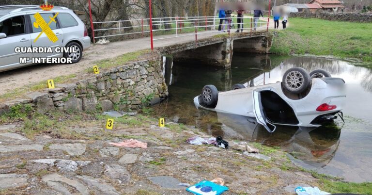 Herida una mujer de 68 años en un accidente de tráfico en Val de San Lorenzo