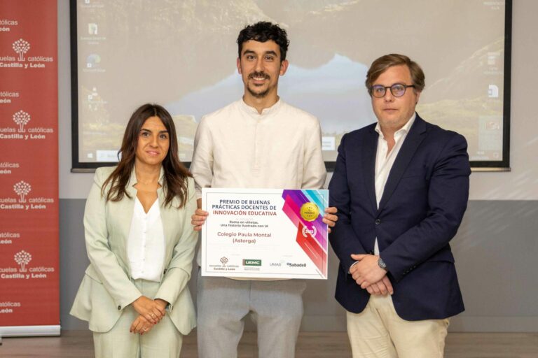 “Roma en viñetas. Una historia ilustrada con IA” del Colegio Paula Montal de Astorga, ganador del Premio de Buenas Prácticas Docentes de Innovación Educativa 2025