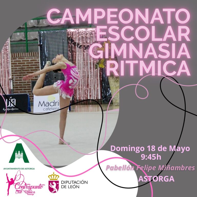 CAMPEONATO ESCOLAR GIMNASÍA RÍTMICA