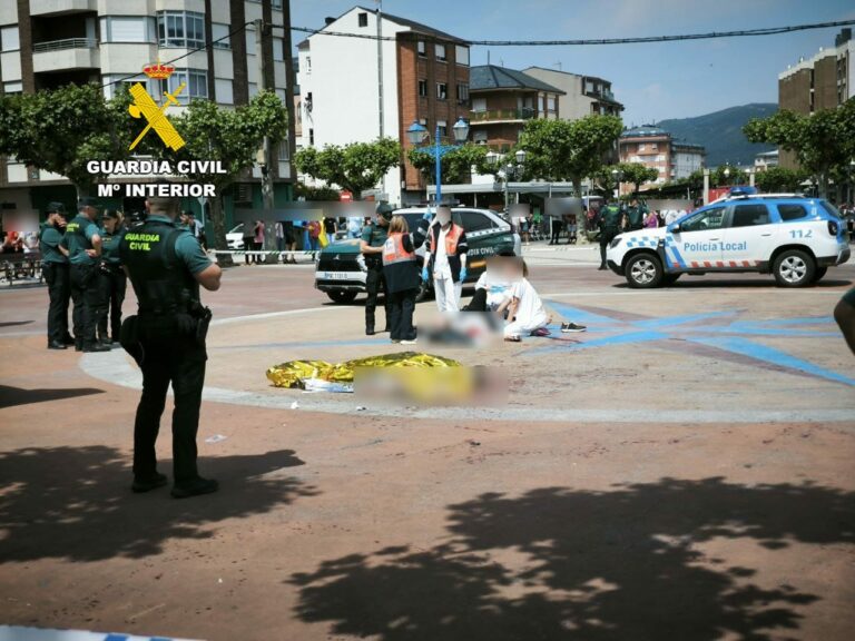 Detenido el presunto autor de un homicidio a plena luz del día en la plaza Santa Bárbara de Bembibre