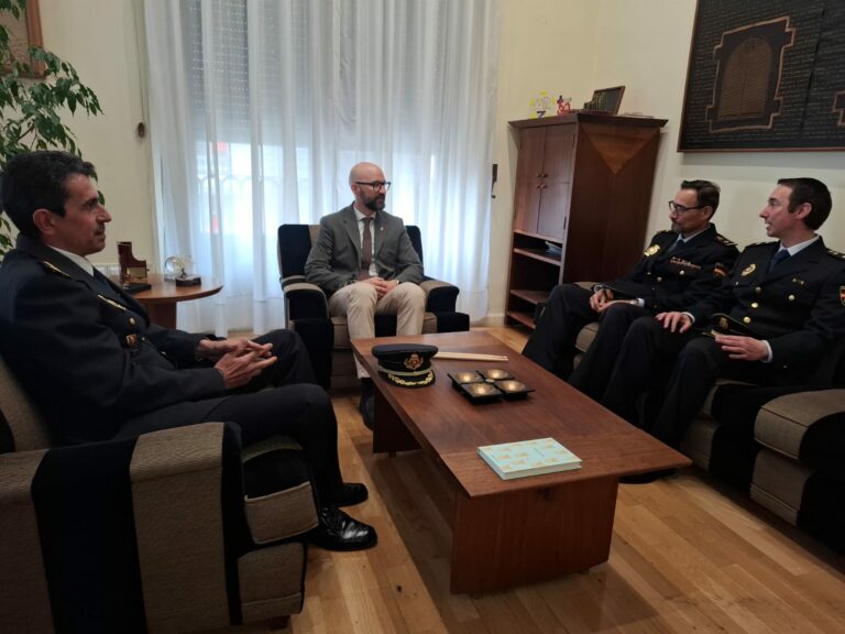 Francisco Javier Martín García, nuevo jefe de la Comisaría de la Policía Nacional de Astorga