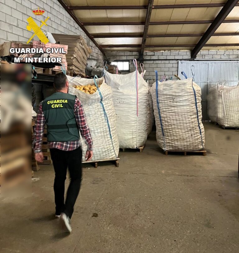 Dos detenidos por una supuesta estafa en la compra de 25.000 kg de patatas en La Bañeza