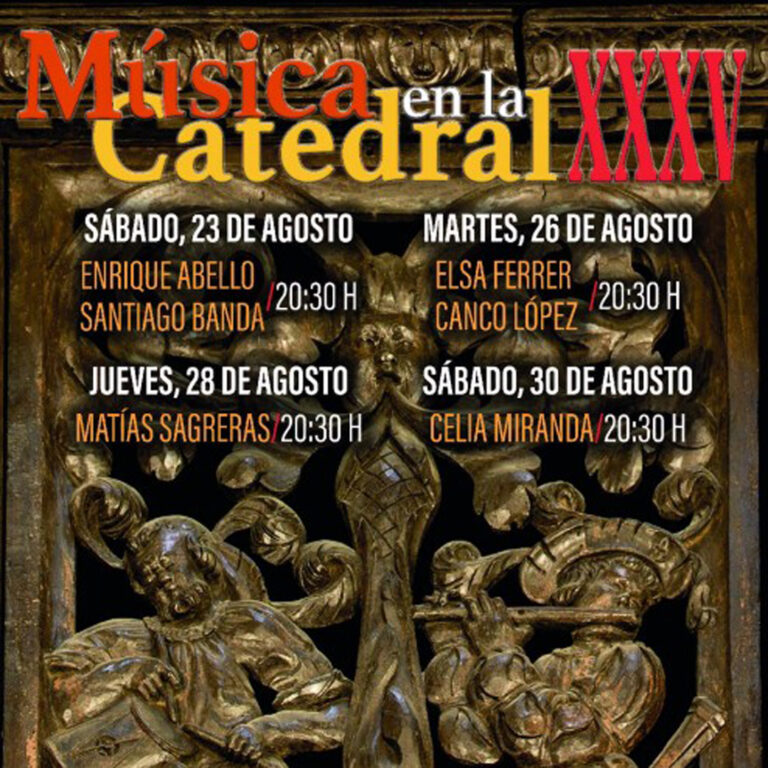 Cuatro conciertos, no solo de órgano, en el XXXV Música en la Catedral