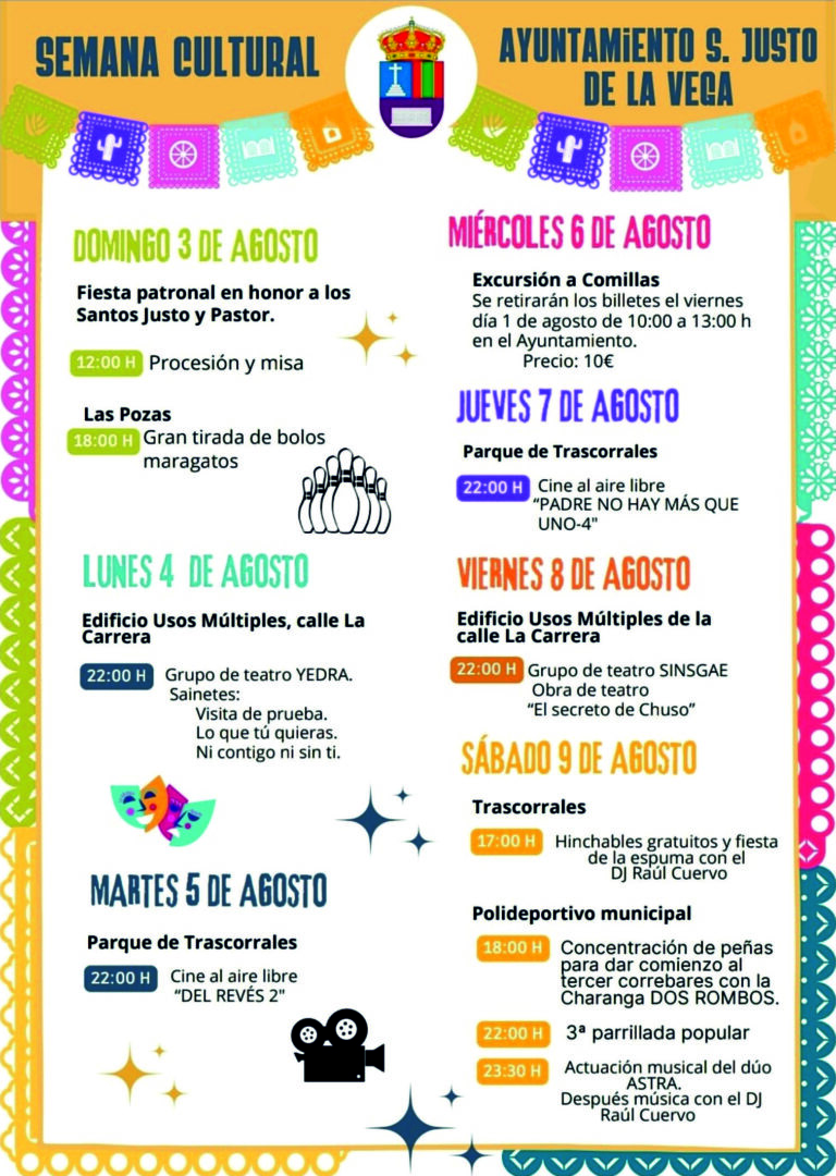 SEMANA CULTURAL DE SAN JUSTO DE LA VEGA