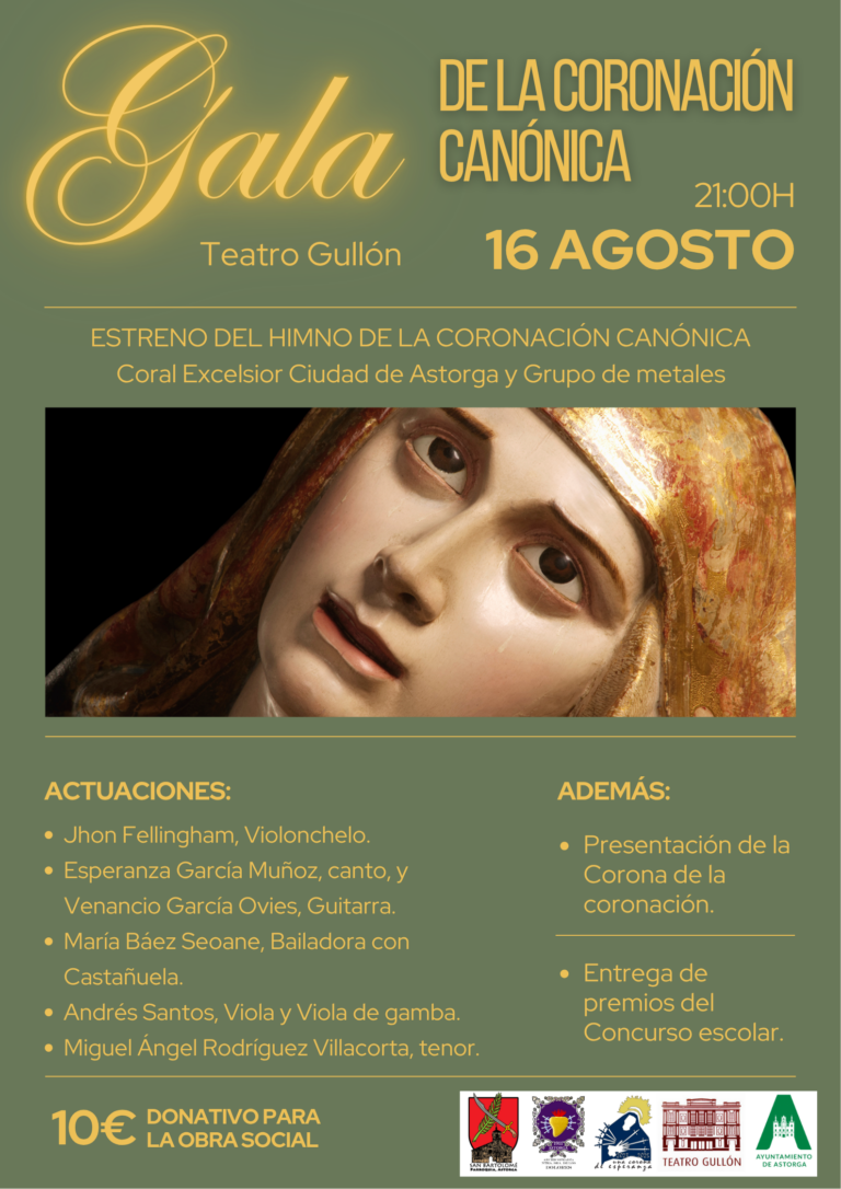 El Gullón levanta el telón para la obra social de la Coronación Canónica