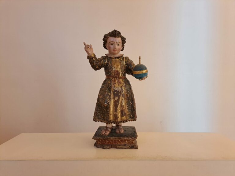Una talla del Niño Jesús, la ‘Pieza del Mes’ de agosto del Palacio