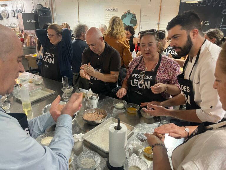 La gastronomía leonesa se luce en Valencia de la mano del Consorcio Provincial de Turismo