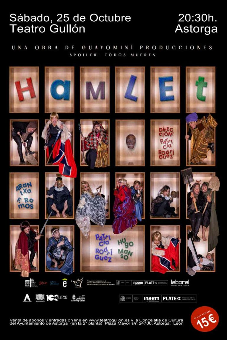 El Teatro Gullón levanta este sábado el telón con un ‘Hamlet’ para todos los públicos