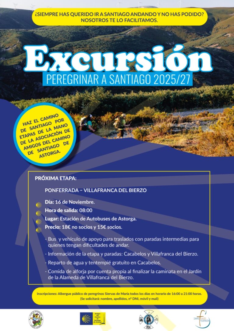 Descubre el Camino de Santiago en El Bierzo: nueva caminata de Ponferrada a Villafranca del Bierzo