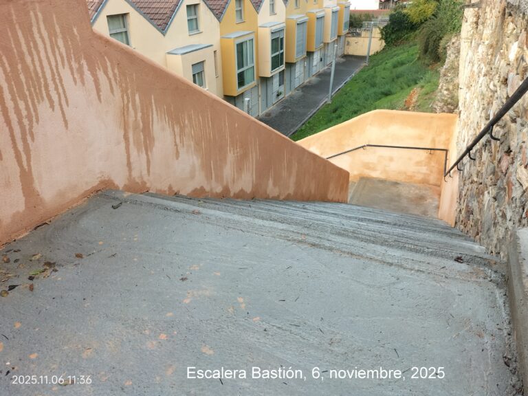 La escalera del Bastión: una reforma peligrosa y desacertada 