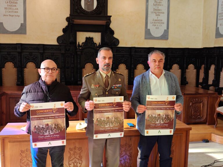 La Unidad de Música de la División San Marcial ofrece el próximo 3 de diciembre un concierto gratuito en Astorga