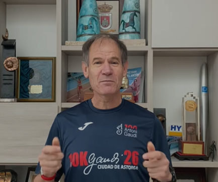 Abel Antón, doble campeón del mundo de maratón, tomará la salida en los 10K Ciudad de Astorga