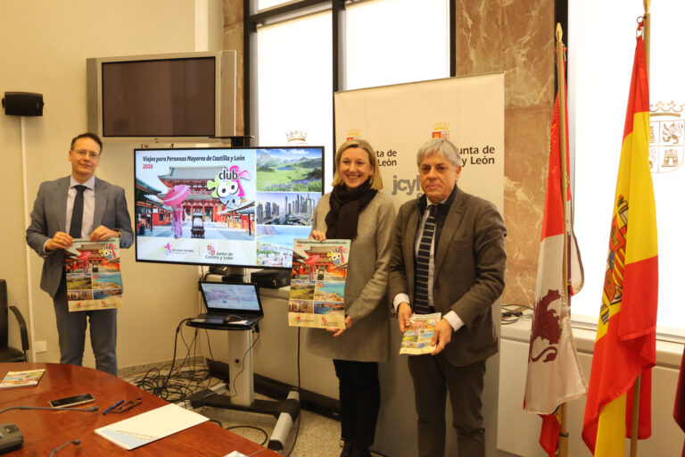 Los castellanos y leoneses podrán gestionar las 28.500 plazas de los viajes del ‘Club de los 60’ en las 212 agencias acreditadas en el medio rural y urbano de la Comunidad