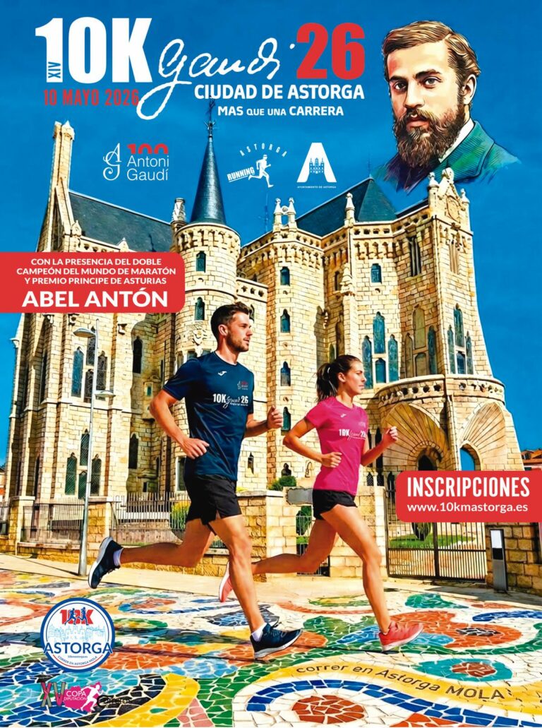 Los 10K Ciudad de Astorga 2026 reúnen a un cartel de atletas de élite nacional e internacional