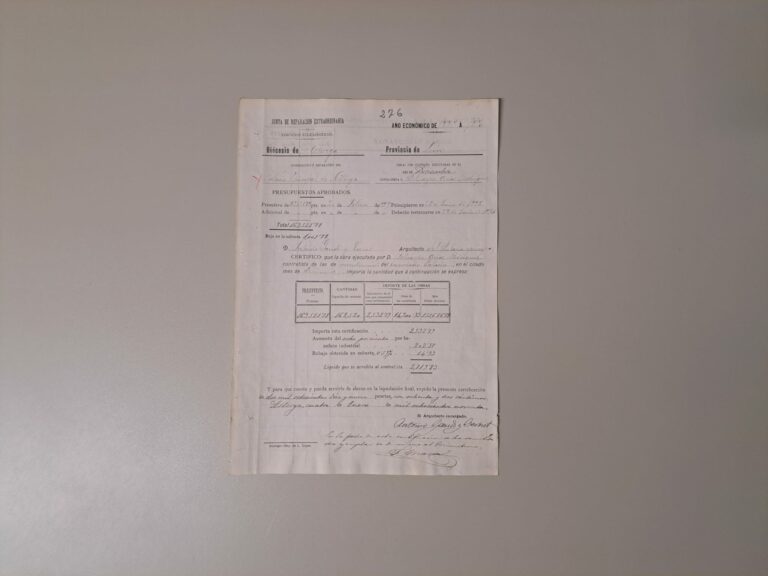 Una carta de Gaudí y un documento protagonizan la Pieza del Mes de febrero del Palacio