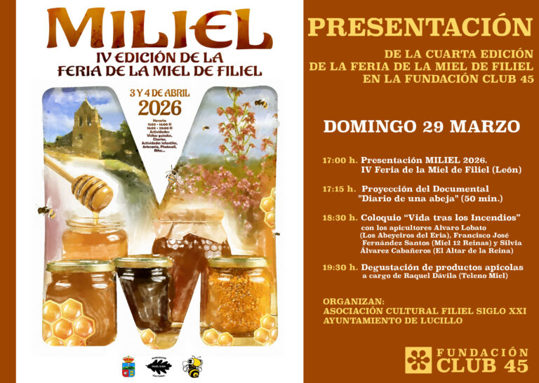 Miliel desembarca este fin de semana en la Fundación Club 45