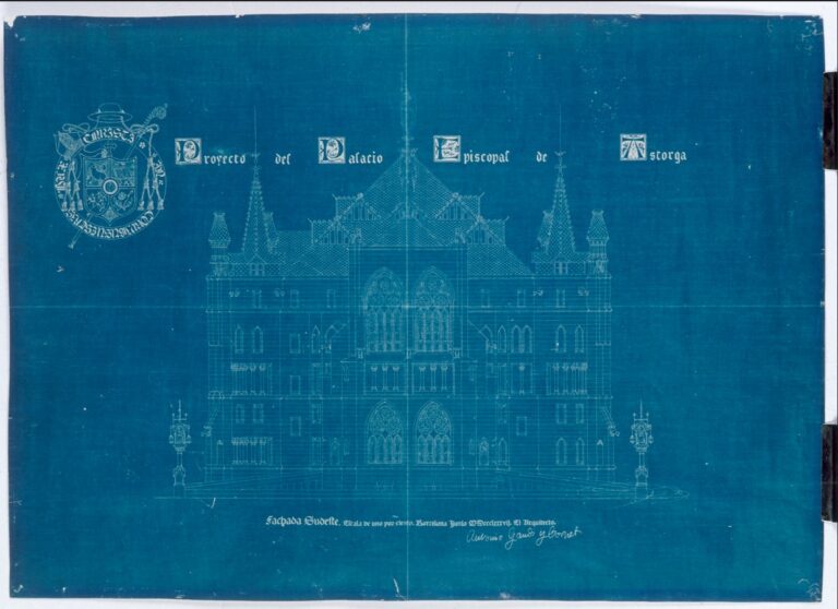 Los planos originales de Gaudí para el Palacio, ‘Pieza del mes’ de marzo