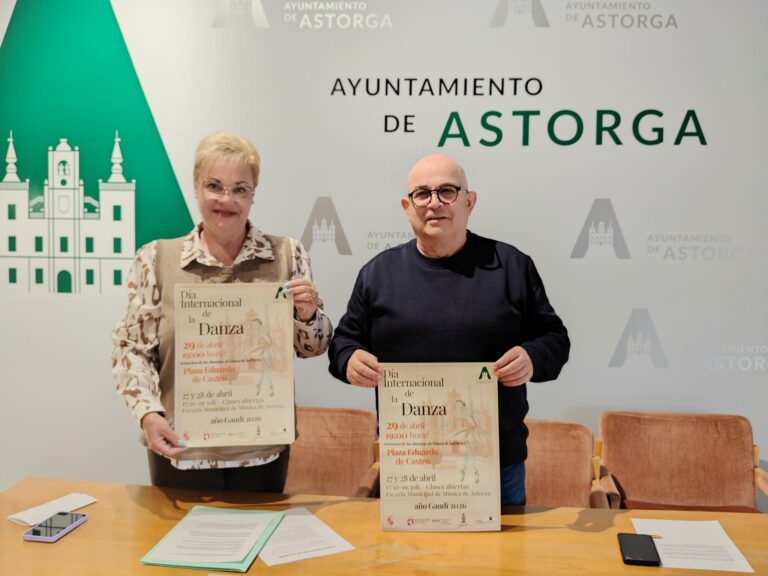 Astorga celebra el próximo 29 de abril el Día de la Danza a los pies del Palacio de Gaudí