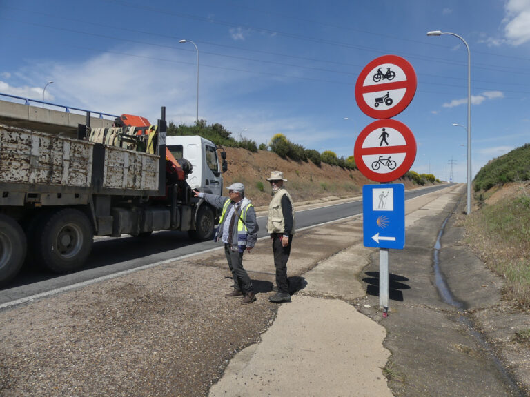 La Vía de la Plata reactiva en Salamanca su mayor proyecto de señalización jacobea de los últimos años