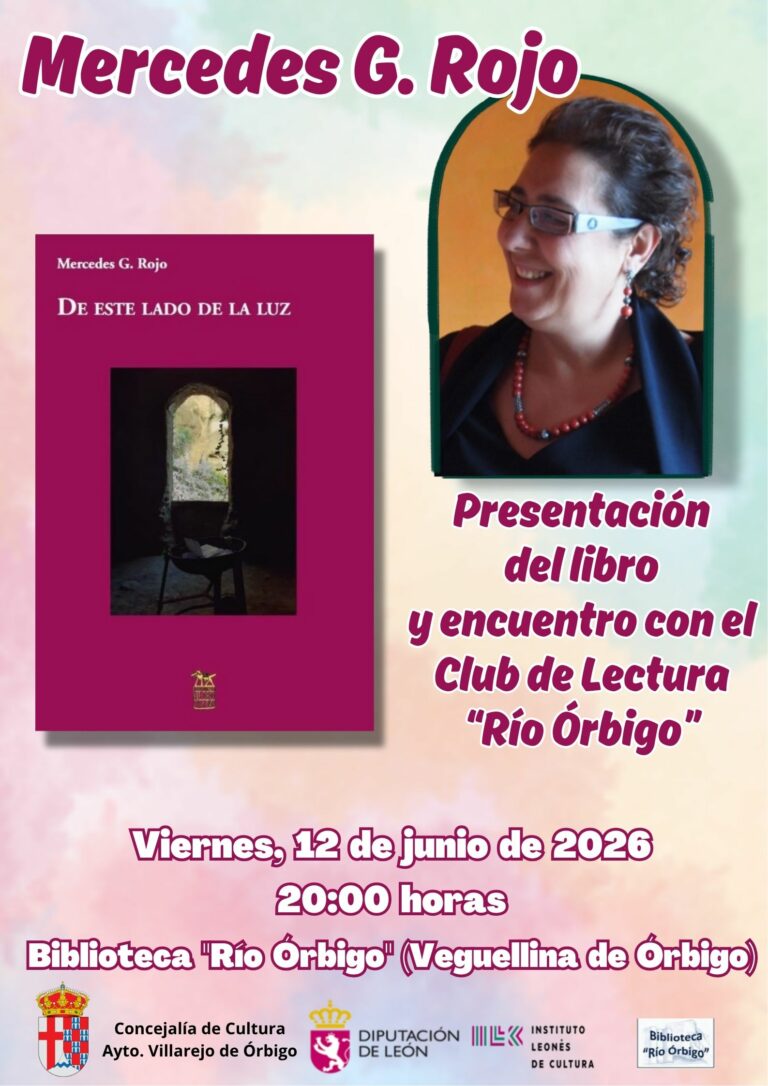 Nuevo encuentro literario con Mercedes G. Rojo en torno a su poemario «De este lado de la luz»
