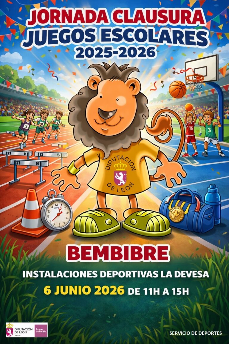 Bembibre acoge este sábado la clausura de los Juegos Escolares de la Diputación de León