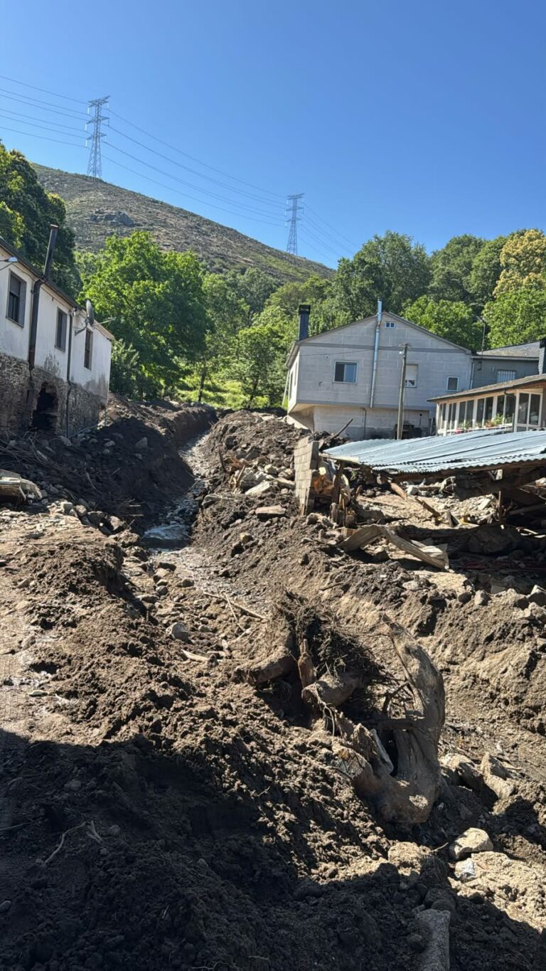 La Diócesis de Astorga muestra su apoyo a todos los afectados por las tormentas en Viana Do Bolo