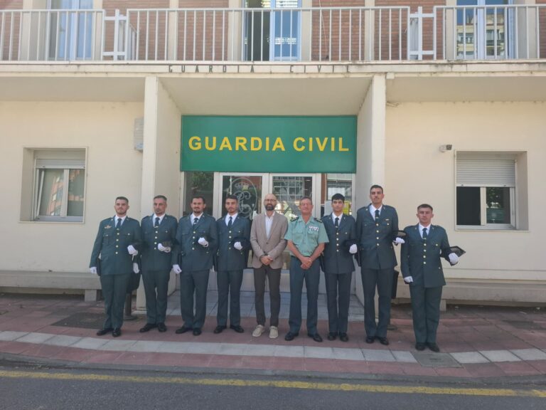Siete alumnos en prácticas se incorporan a distintas unidades de seguridad ciudadana de la Comandancia de León