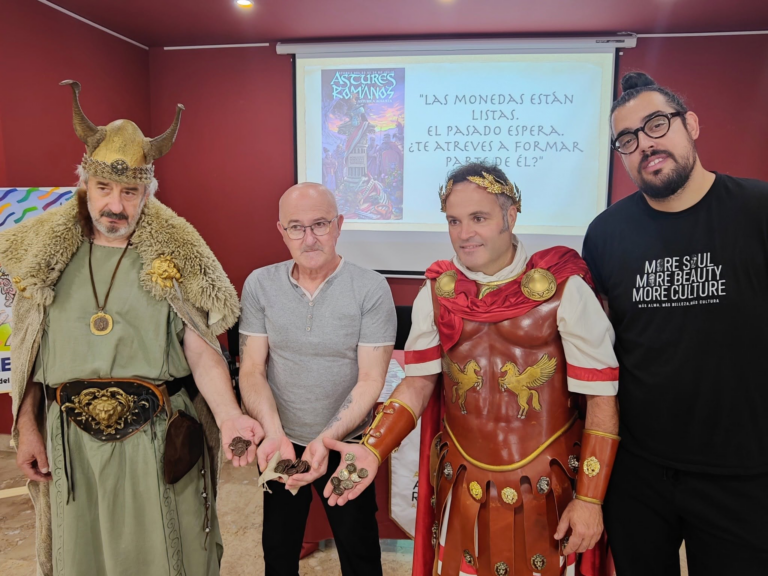 Astures y Romanos acuña 1.400 ases y denarios por el 40 aniversario de nuestra fiesta de recreación