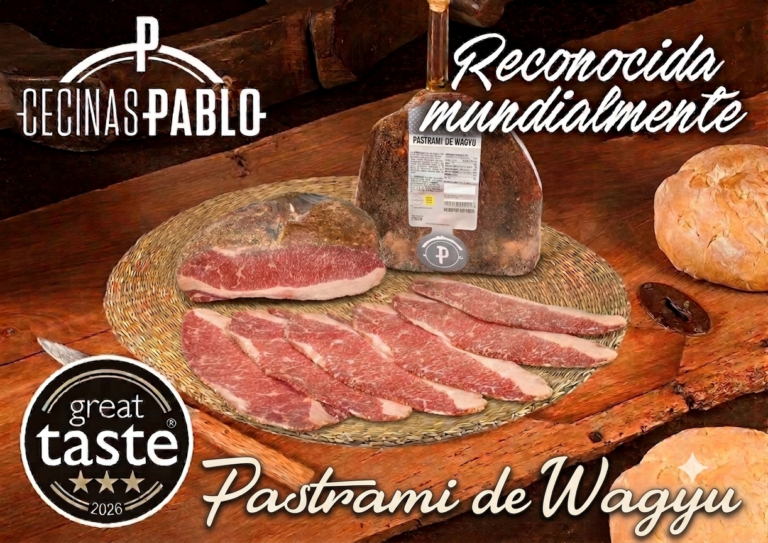 El primer Pastrami de Wagyu del mundo con 3 estrellas Great Taste es de Cecinas Pablo