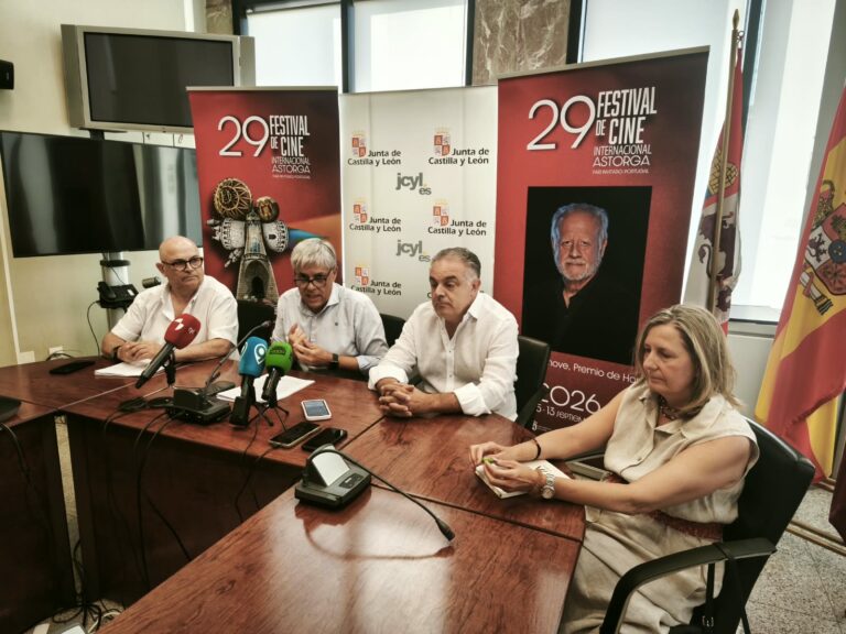 La Junta muestra su respaldo a la XXIX edición del Festival de Cine de Astorga