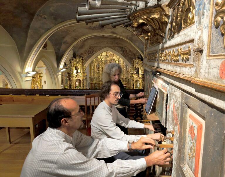 Un diálogo lírico-musical despide el VIII Curso Internacional de Órgano Ibérico de Santa Marina del Rey