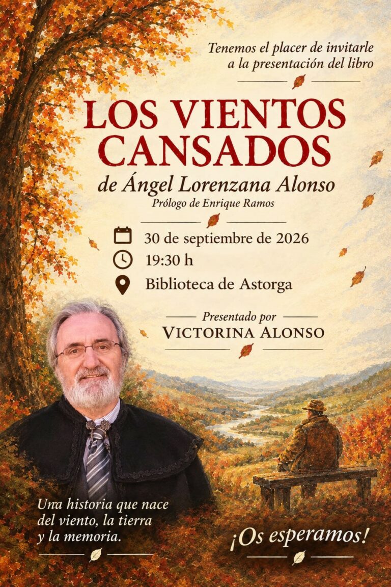 “Los vientos cansados”, un nuevo libro de Ángel Lorenzana
