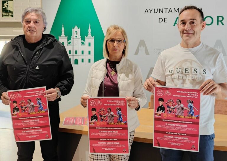 Fiesta del fútbol femenino en Astorga